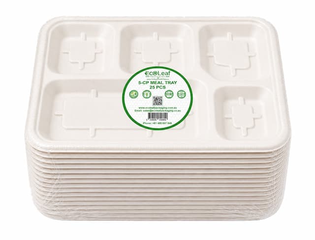 5-CP Square Meal Tray Plate