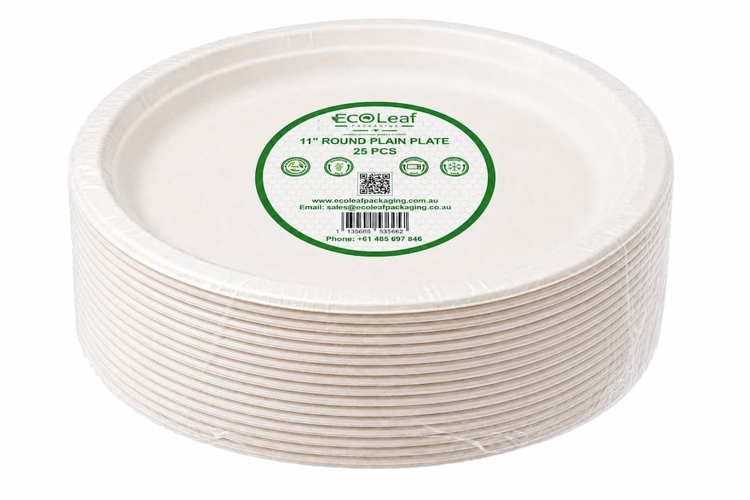 11" Plain Round Plate