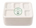 5-CP Square Meal Tray Plate